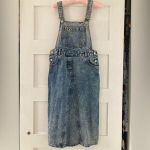 Ba&sh Denim Blue Overall Dress